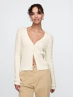 Cable-Knit Cardigan