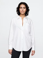 Organic Cotton Poplin Long Shirt