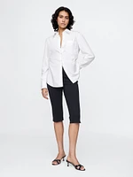 Organic Cotton Poplin Long Shirt