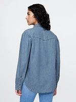 Denim Western Shirt