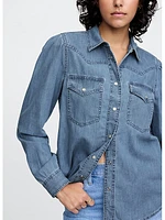 Denim Western Shirt