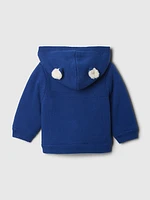 Baby Paddington Toggle Sweater Hoodie