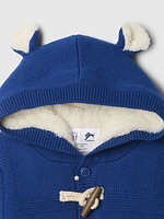 Baby Paddington Toggle Sweater Hoodie