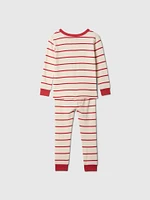Baby & Toddler Organic Brushed Cotton Holiday PJ Set