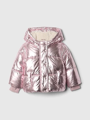 Baby & Toddler Recycled Nylon Cozy Puffer Jacket