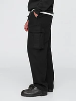 Herringbone Utility Cargo Pants