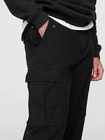 Herringbone Utility Cargo Pants