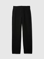 365 Mid Rise Satin-Trim Trousers