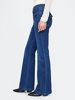 High Rise '70s Flare Cargo Jeans