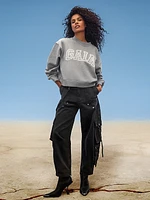 Gap x Cult Gaia Cropped Logo Sweatshirt