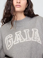 Gap x Cult Gaia Cropped Logo Sweatshirt