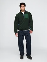 Sherpa Half-Zip Pullover