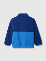 babyGap Sherpa Half-Zip Pullover