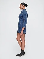 Gap × Cult Gaia Barrel Denim Mini Dress