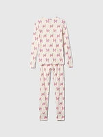 Kids Organic Brushed Cotton PJ Set