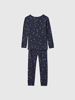 Baby & Toddler Organic Brushed Cotton Holiday PJ Set
