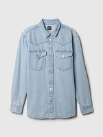 Denim Western Shirt