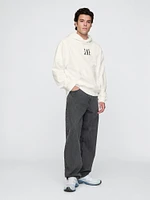 Heavyweight Oversized Logo Hoodie
