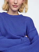 Relaxed Crewneck Sweater