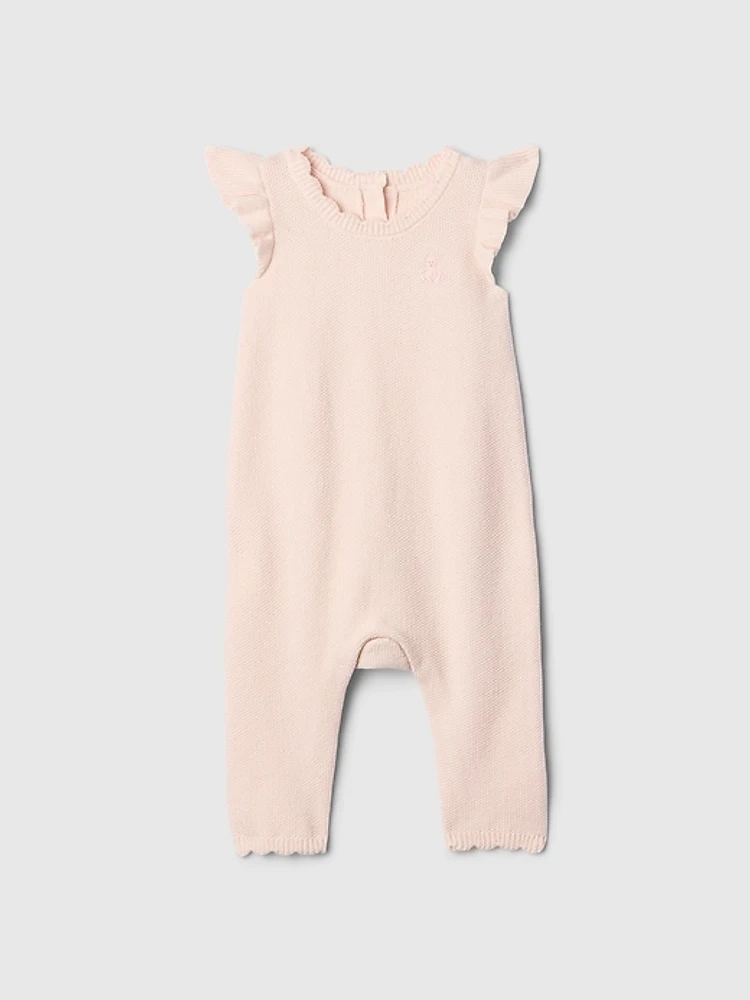 Baby Ruffle Sweater One-Piece