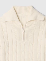 babyGap Cable-Knit Half-Zip Sweater Set