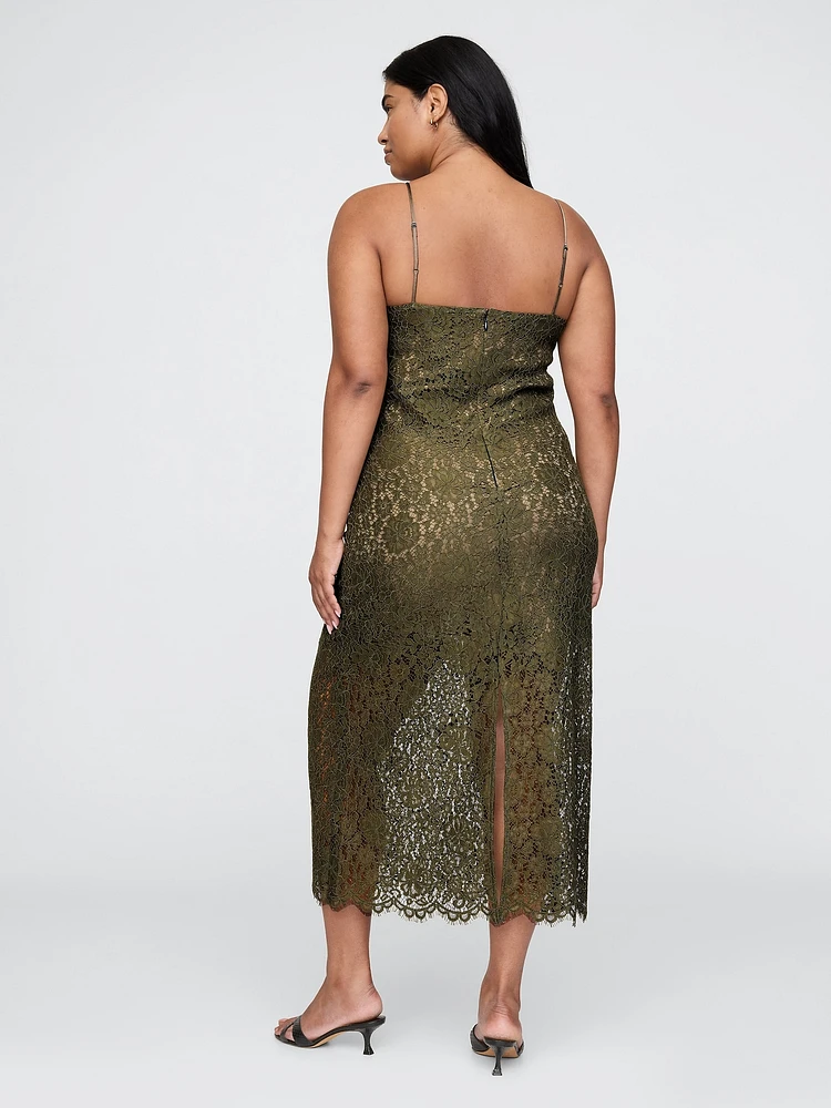 Lace Midi Dress