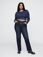 Curvy High Rise '90s Straight Jeans