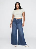 Mid Rise UltraSoft Baggy Jeans