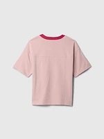 Gap × Disney Kids Varsity Logo T-Shirt