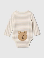 Baby First Favorites Organic Cotton Bear Bodysuit