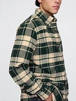 Organic Cotton Flannel Western Shirt