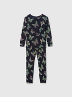 Baby & Toddler Organic Brushed Cotton Holiday PJ Set