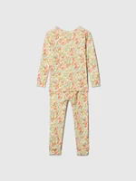 Baby & Toddler Organic Brushed Cotton Holiday PJ Set