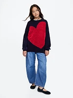 Kids Oversized Tunic Sweater