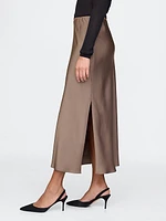 Satin Maxi Skirt