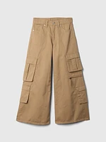 Kids Double Cargo Baggy Pants