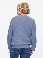 CashSoft Rib Crewneck Sweater