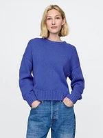 100% Cotton Relaxed Sweater