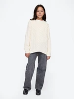 Kids Oversized Tunic Sweater