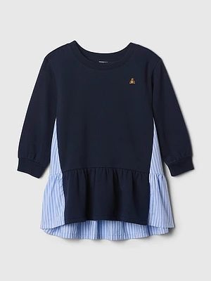 Baby & Toddler 2-in-1 Vintage Soft Sweatshirt Dress