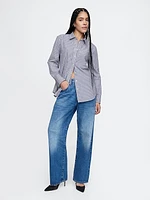 Organic Cotton Poplin Long Shirt