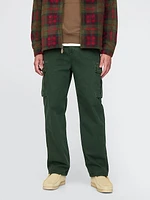 Herringbone Utility Cargo Pants