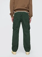 Herringbone Utility Cargo Pants