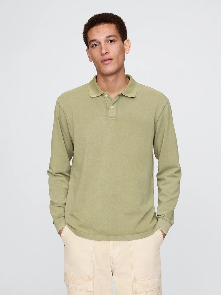 Pique Polo Shirt