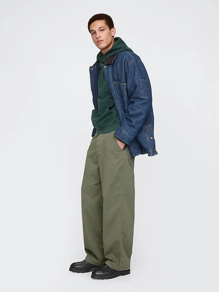 Twill Utility Khakis