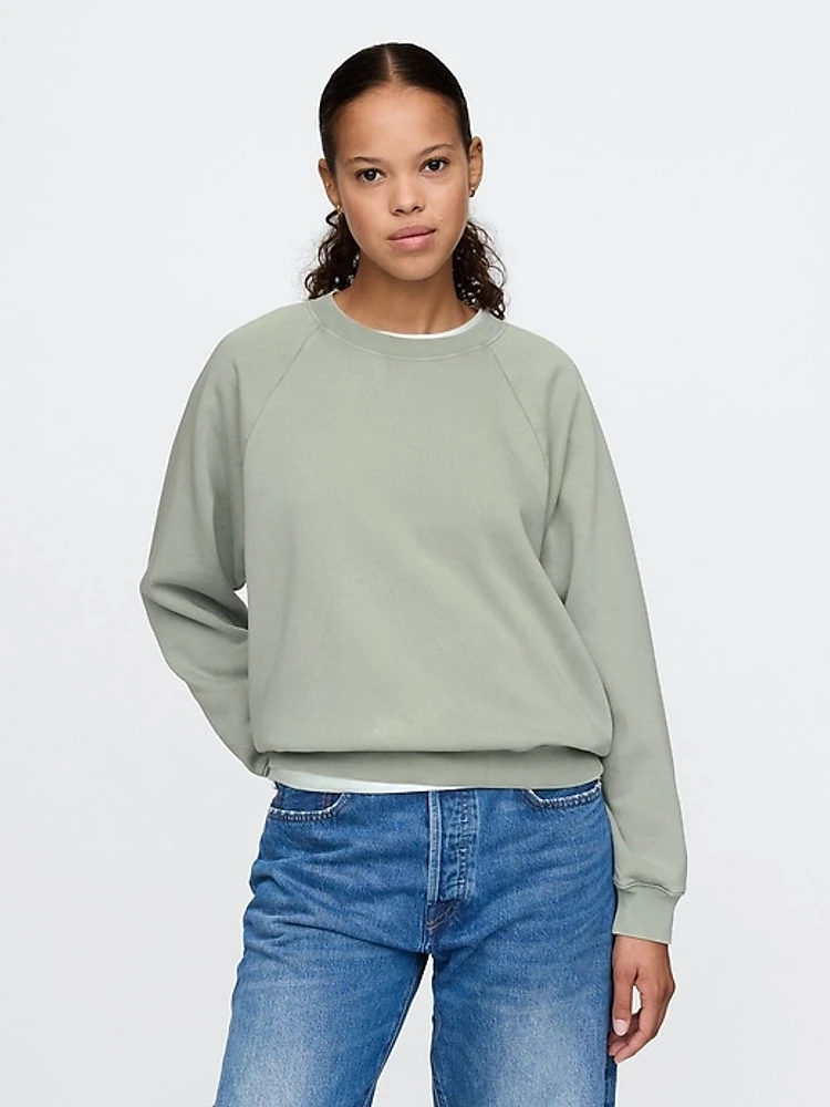 Vintage Soft Raglan Sweatshirt