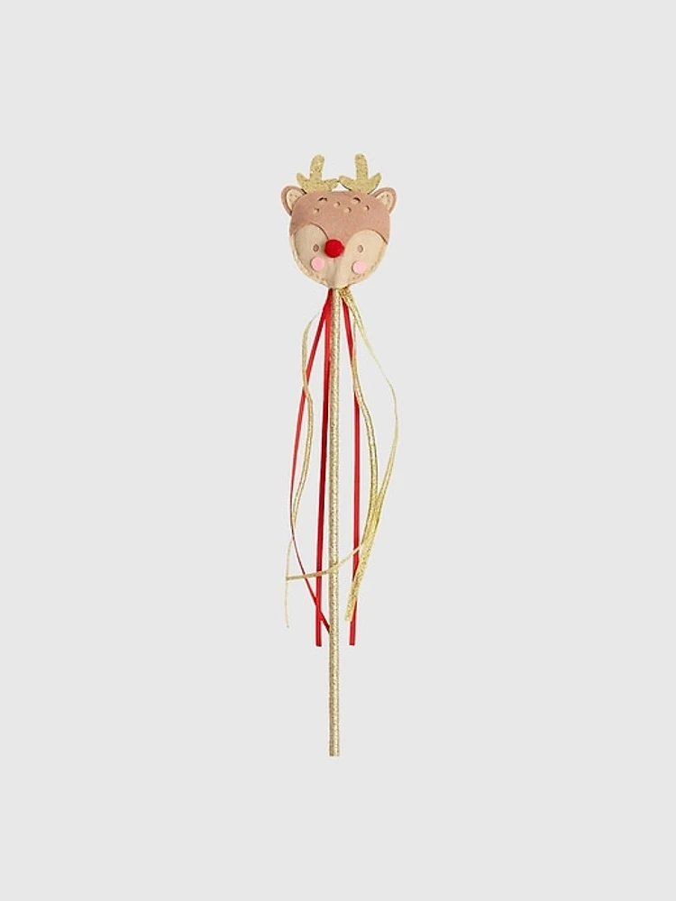 Sweet Wink Reindeer Holiday Wand