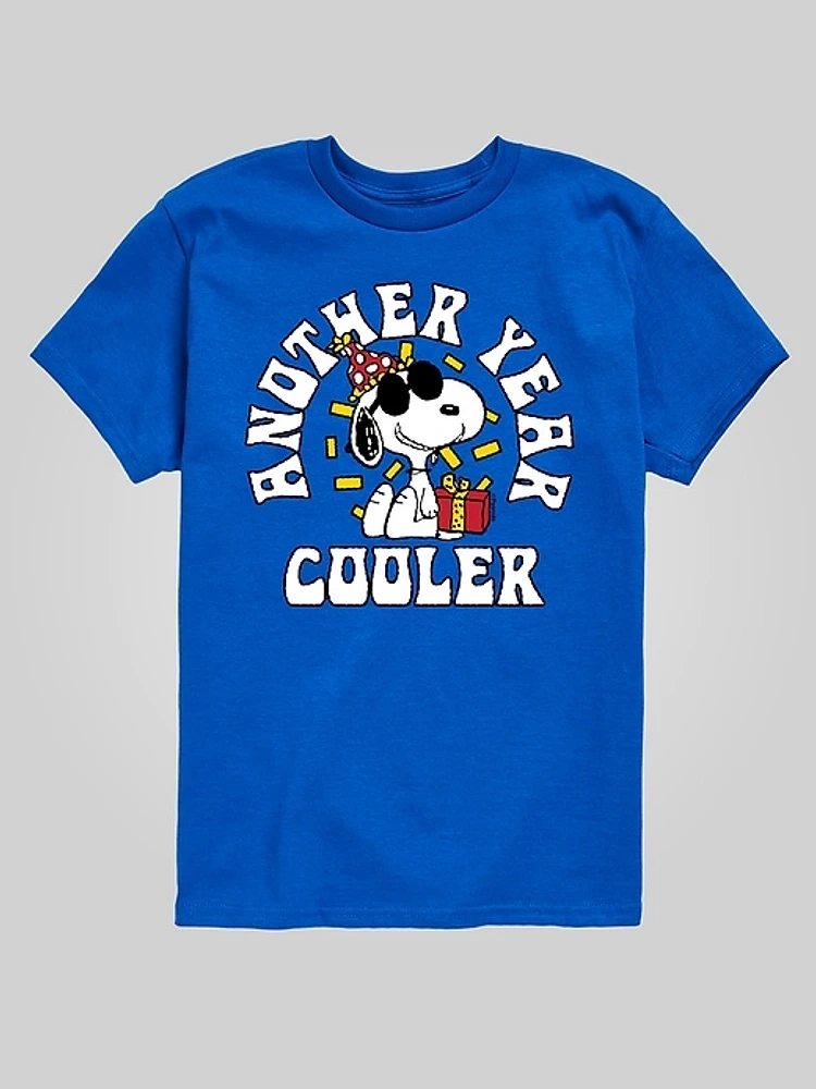 Toddler Peanuts Another Year Cooler Short Sleeve Graphic Tee