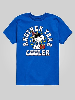 Toddler Peanuts Another Year Cooler Short Sleeve Graphic Tee