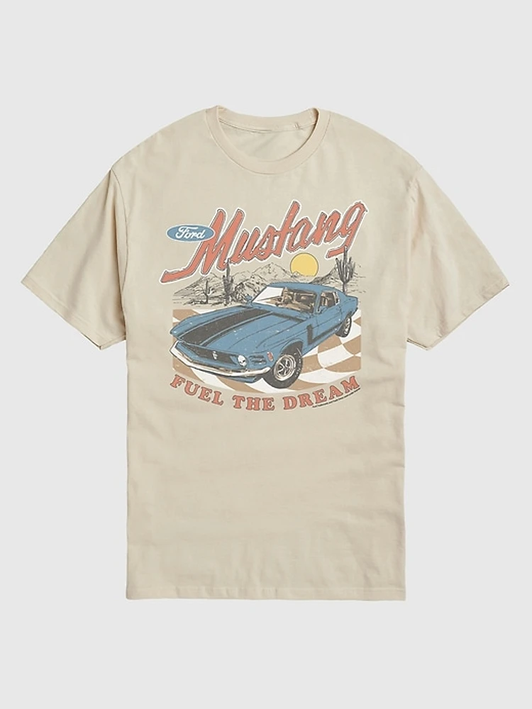 Ford Mustang Fuel The Dream Graphic Tee